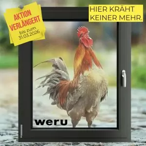 Weru Fenster Aktion Schallschutz Waermedaemmung Kemena Bremen | Kemena Tischlerei Bremen