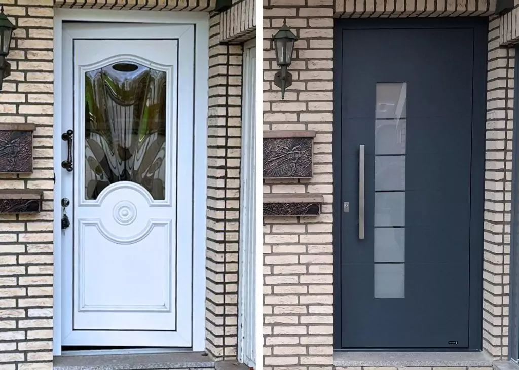 Haustür Aluminium 29 Aluminiumhaustür Köster Kemena Bremen