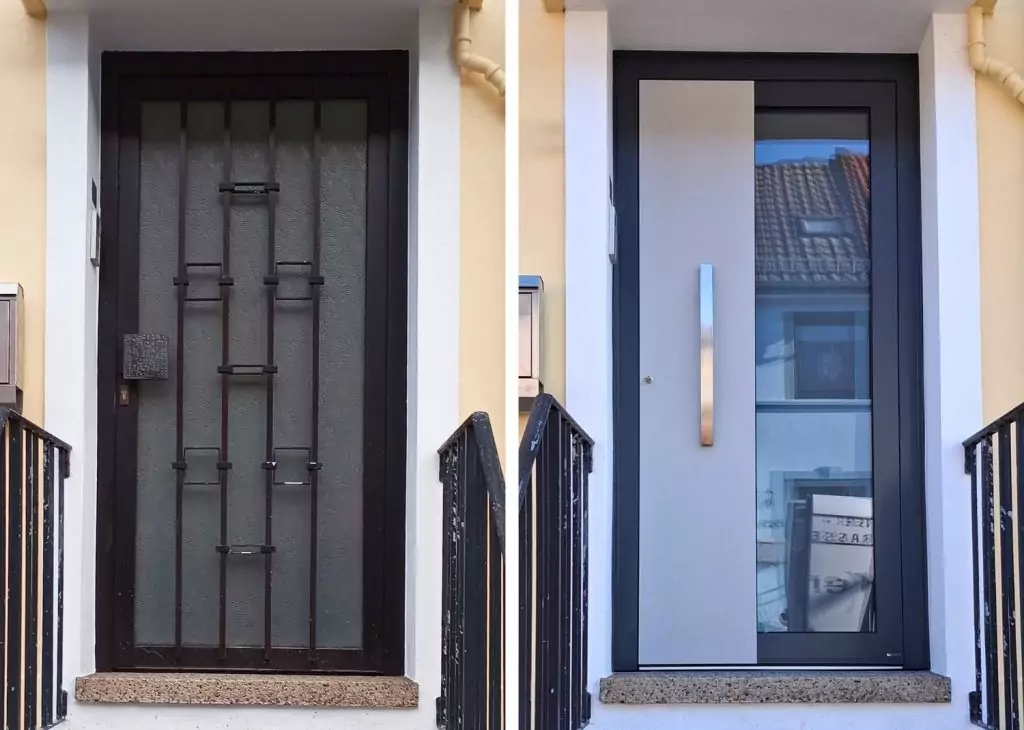 Haustür Aluminium 30 Aluminiumhaustür Weru Kemena Bremen