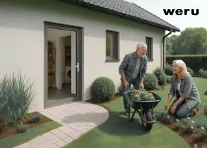 Kunststoff-Haustüren | Kemena Tischlerei Bremen Weru Amenta-net Nebeneingangstür Kemena Bremen