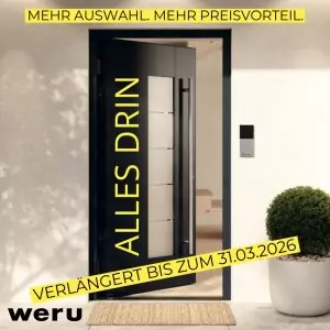 Aktionen | Kemena Tischlerei Bremen Weru Haustür Aktion verlängert Kemena Bremen