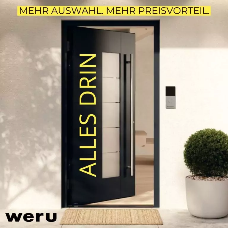 Weru Haustüren Aktion Alles drin Kemena Bremen