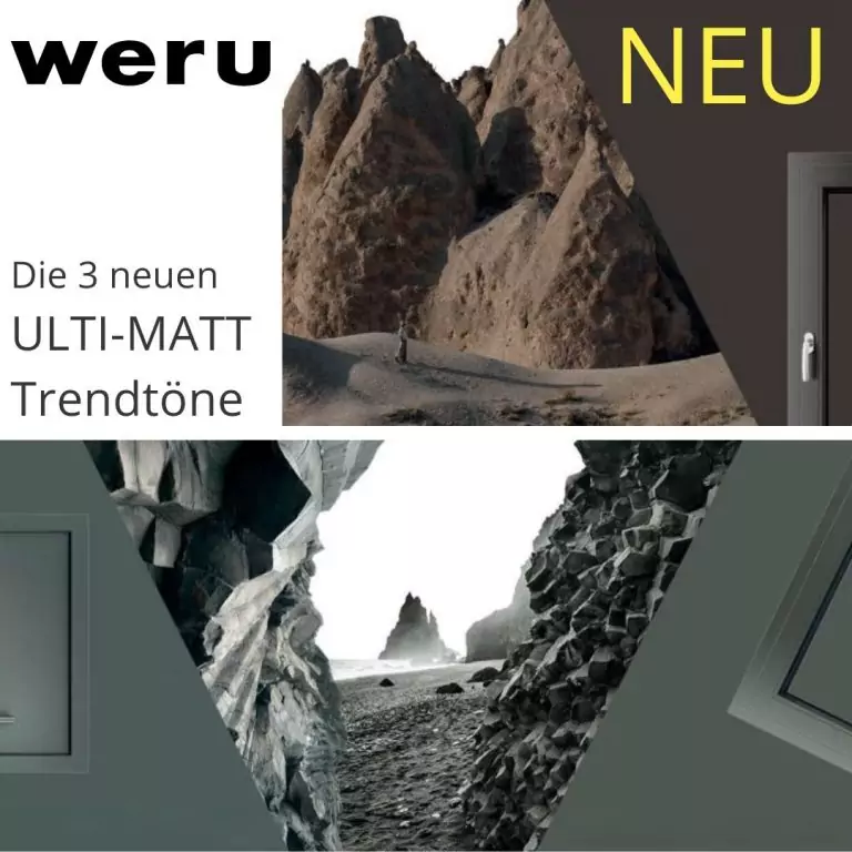 Weru Ulti Matt Kaschierfarben